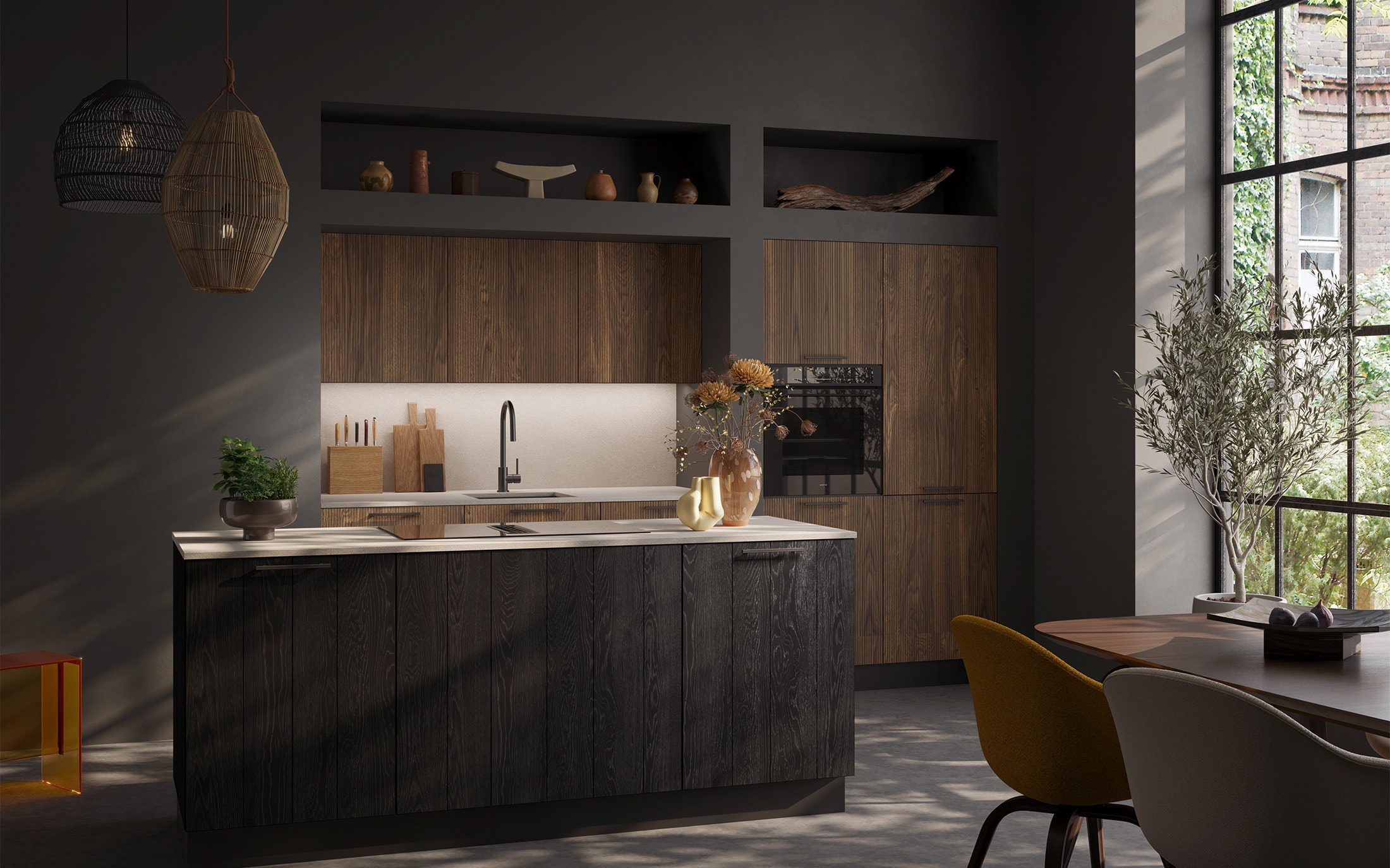 Perzl Design: Elegant kitchens inspired by nature